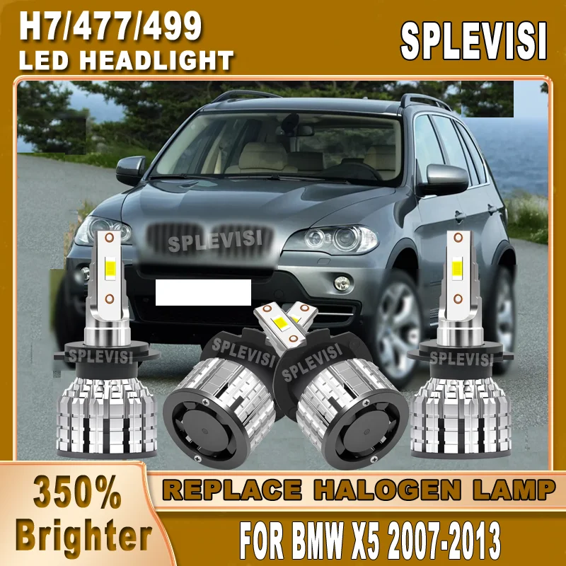 viation Aluminum Housing for Reliable Night Visibility asy Plug and Play 12000LM/Bulb For BMW X5 2007 2008 2009 2010 2011-2013