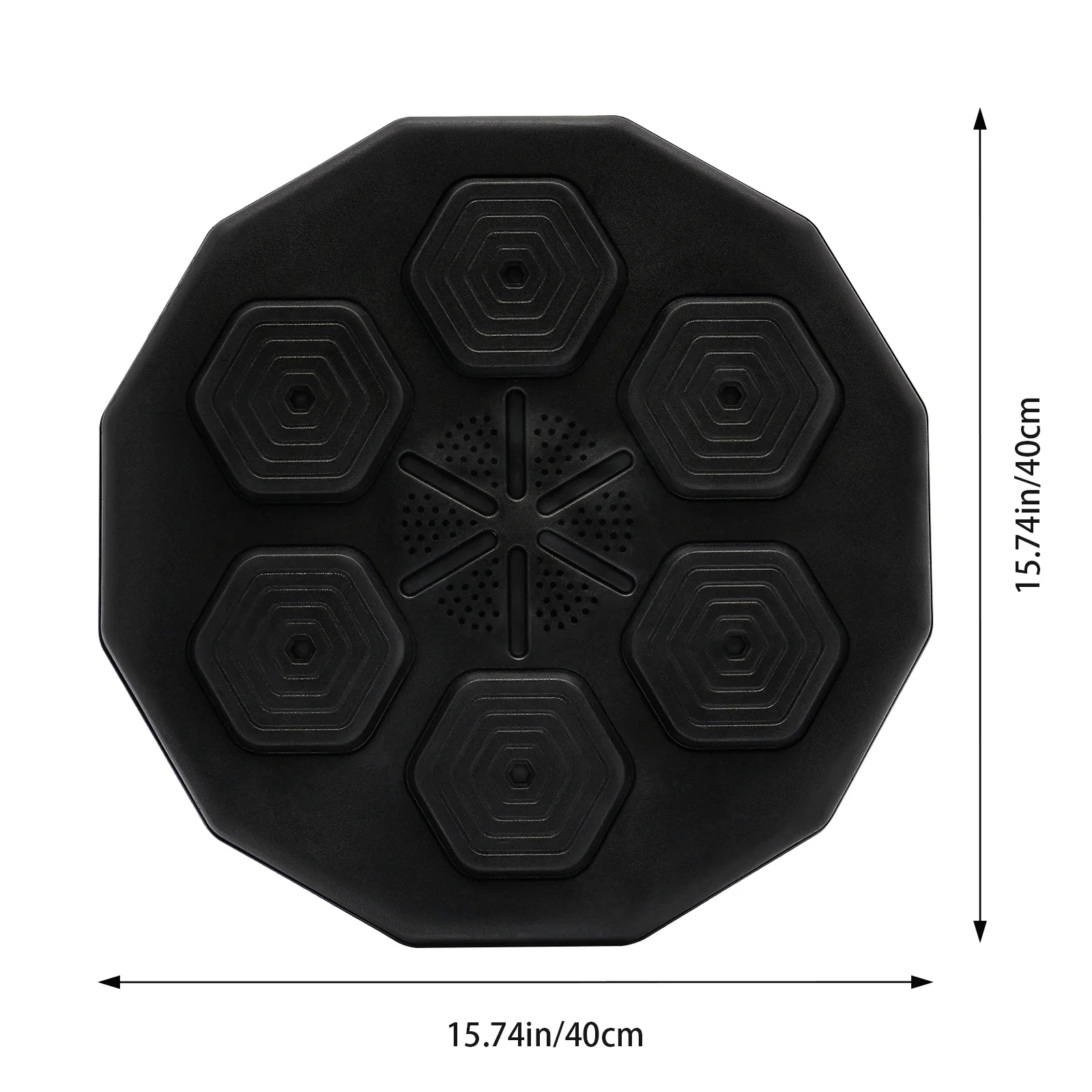 Wall-Mounted Led Light Boxing Equipment, Bluetooth + Boxing Gloves+ USB Charging Cable for Kickboxing Karate Home Gym Training