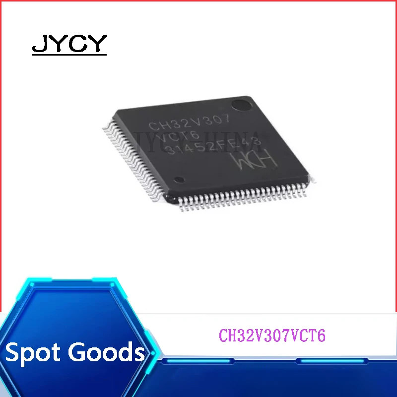 CH32V307VCT6 LQFP-100 RISC-V core 32-bit microcontroller-MC