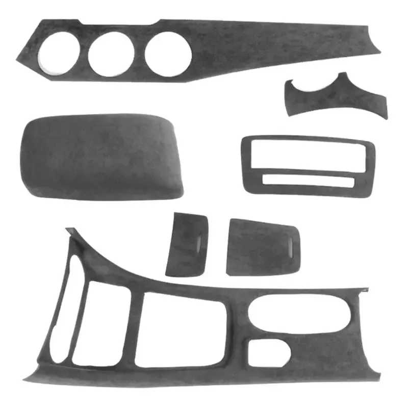 

Декоративная панель для центральной консоли и подстаканника для Mercedes-Benz C117 CLA X156 GLA (модифицированный интерьер)