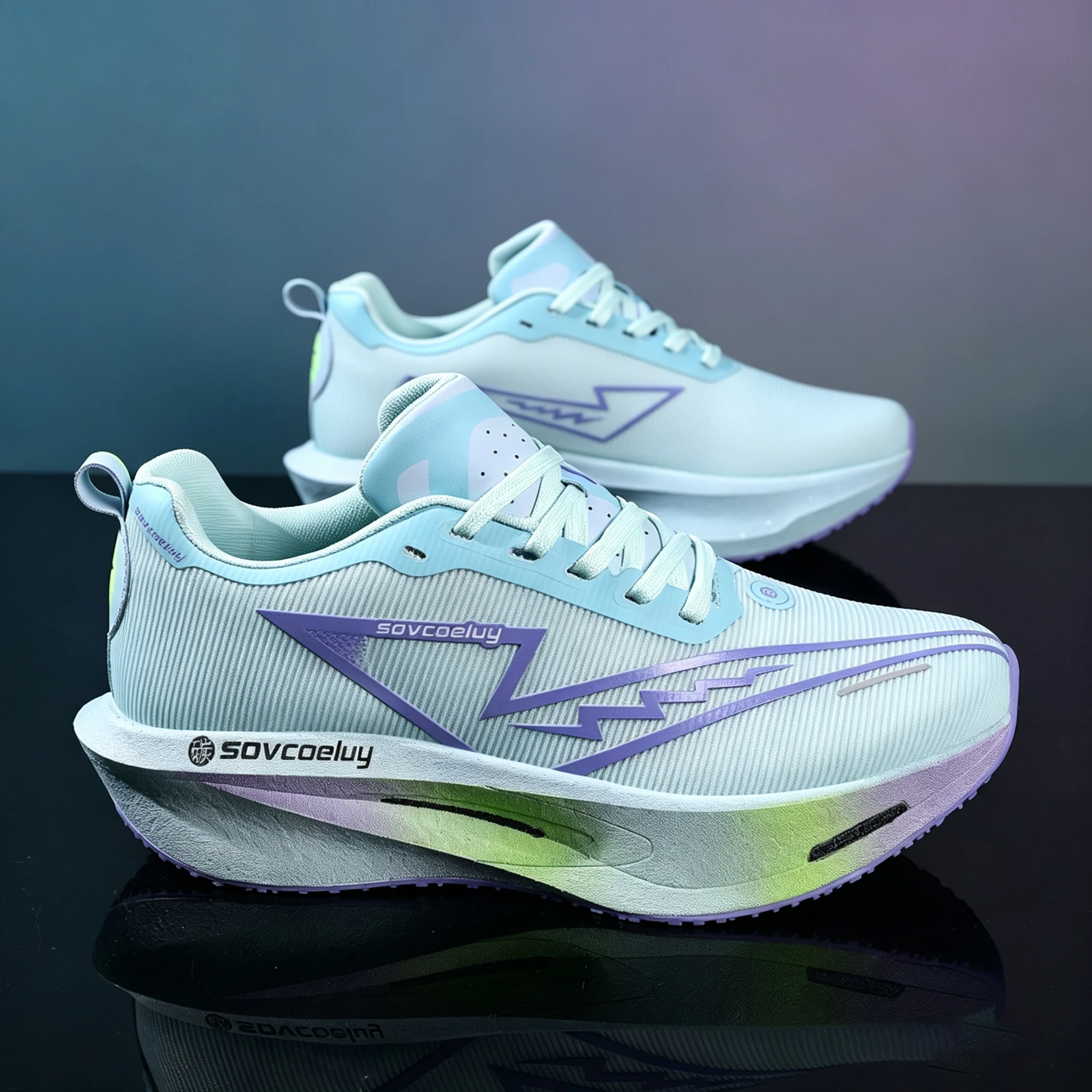 Running Shoes Carbon Board Speciality Marathon Men Sports Breathable Lightweight Women's Comfortable Athletic Nonskid Sneakers