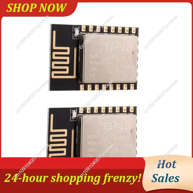 

Daily Sale Serial Module ESP-12E ESP8266 Serial Port Complete 802.11B/G/N Wi-Fi SOC Portable Module
