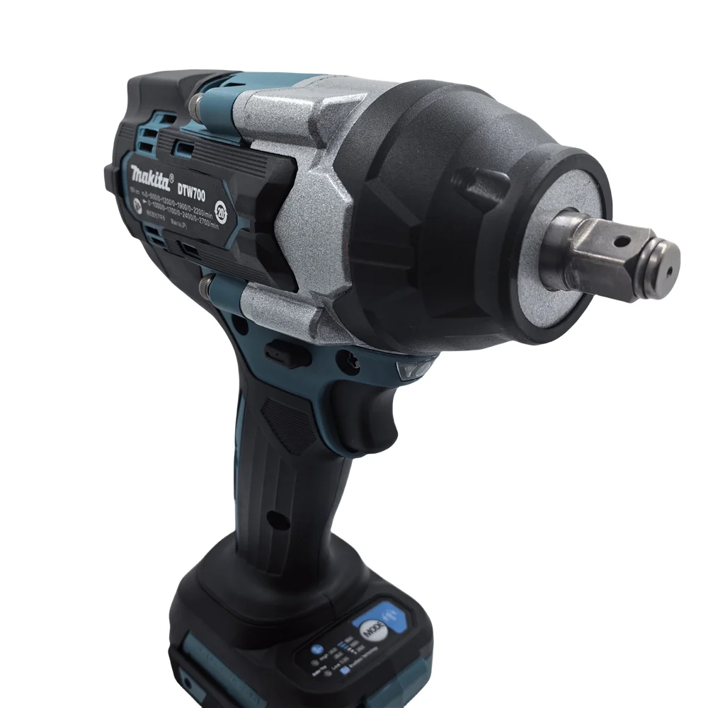 Imagem -02 - Makita-chave Elétrica Brushless Furadeira de Impacto Dtw700 Chave de Fenda sem Fio Ferramentas Elétricas de Grande Torque 18v