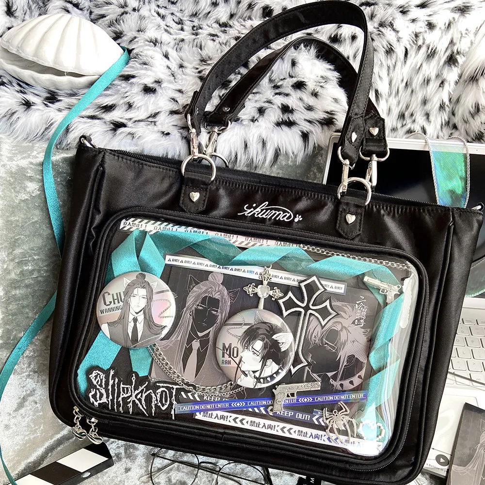 Original Satin Large-capacity Lta Bag Ribbon Large Food Intake Basic Tote Bag Shoulder Oblique Span Bags for Women