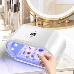 High Intensity 96W UV Lamp for Efficient Resin Curing Professional Nail Light with Time Control Multifunctional LED Lamp