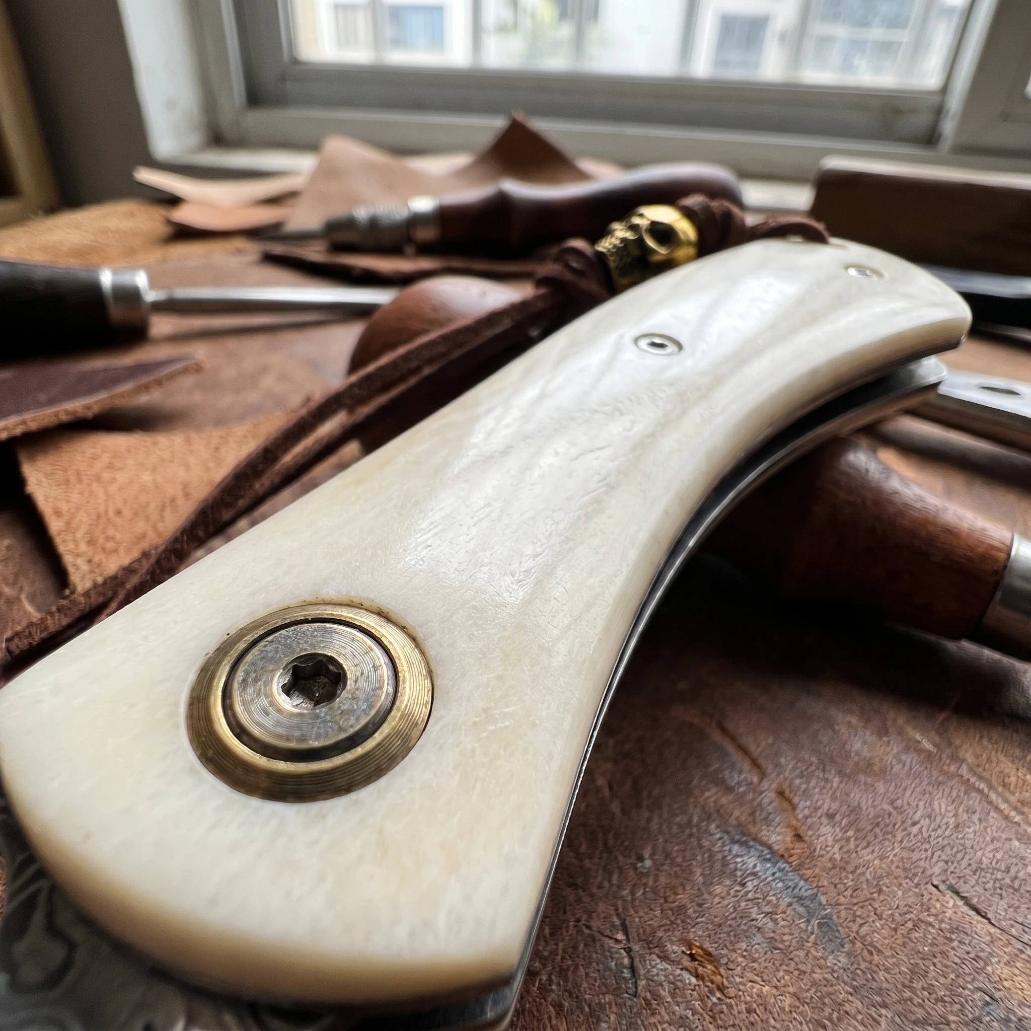 มีดพกพับได้ ทำจากเหล็กดามัสกัส - Everyday Carry (Edc) Knife บทวิจารณ์และราคา