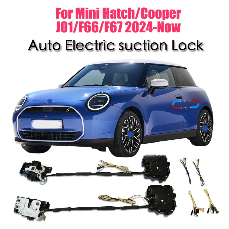 

Для Mini Hatch/Cooper J01/F66/F67: Механизм плавного закрывания двери автомобиля, электрический доводчик с функцией бесшумного всасывания