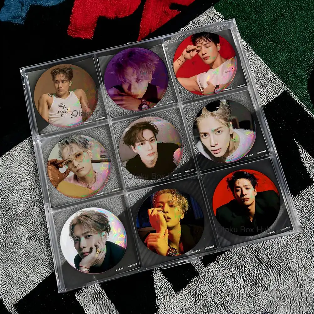 

J-Jackson Wang Badge on Backpack Clothes decoration Tinplate Round Brooch Funny Custom Gifts for Friend