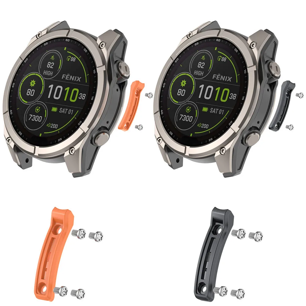 BEHUA Orologio Striscia Anti-collisione Per Garmin Fenix 8Pro AMOLED 47MM/MICROLED 51MM Proteggi Smartwatch Per Garmin Quatix8 47/51MM