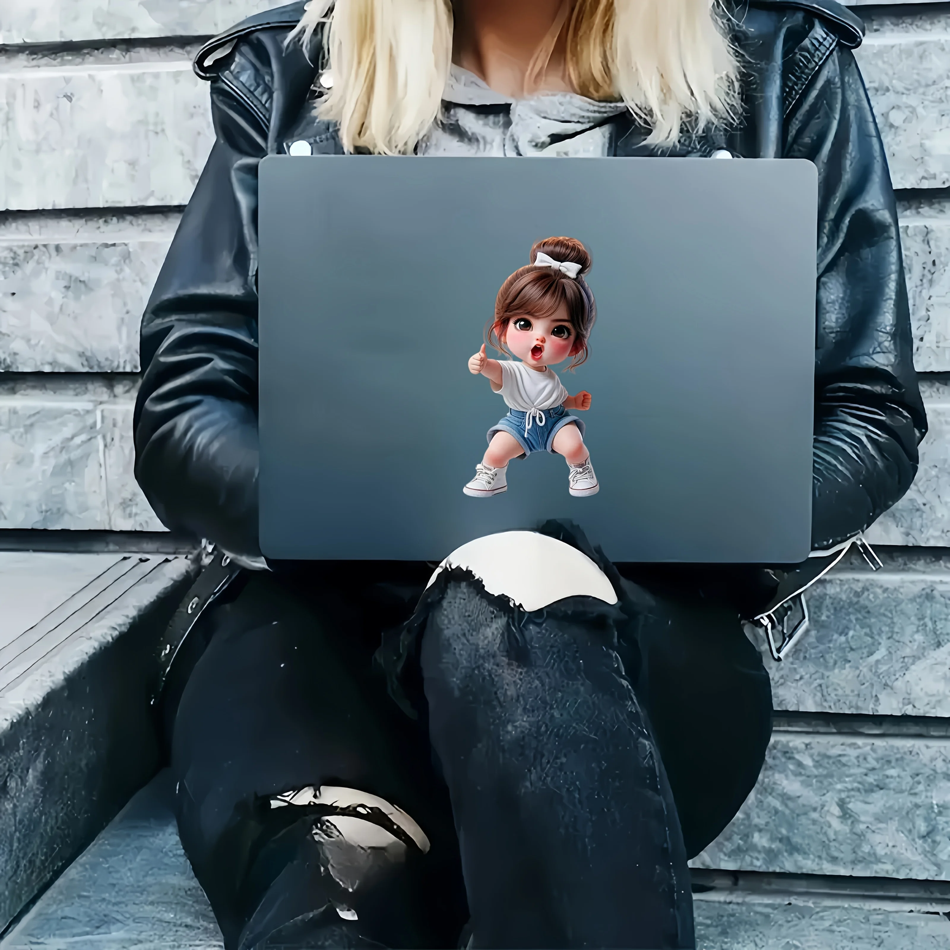 Thumbs-Up Motivational Girl Gl - Laptop Accessories Girls recensie en prijs