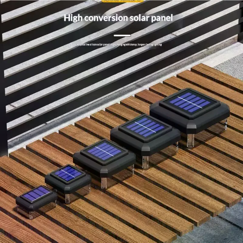 Post Cap Light - 1 stuks IP65 waterdichte solar tuinlamp