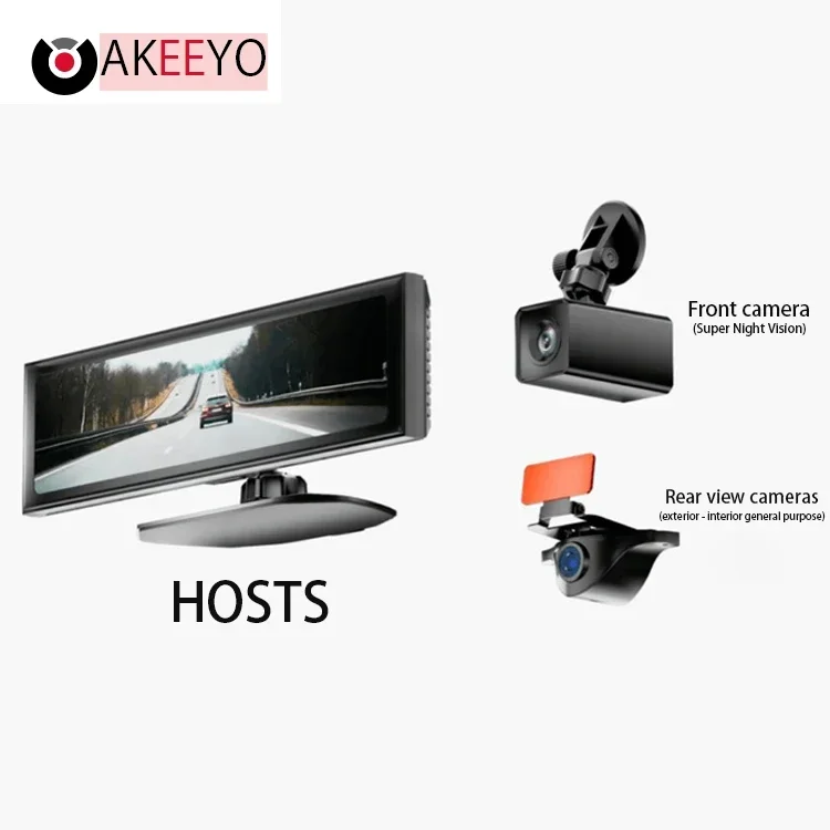 

Хит продаж: автомобильный видеорегистратор 4K с GPS и Wi-Fi, двойная камера, питание 12/24В