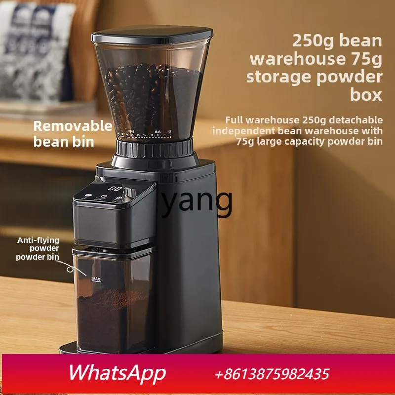 

Lcx electric coffee bean grinder, household small coffee machine