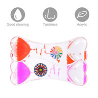 Oil Droplet Hourglass Liquid Timer Creative Home Decoration Slow Rhythmic Drops Soothing Visual Experience Decorative Adornment