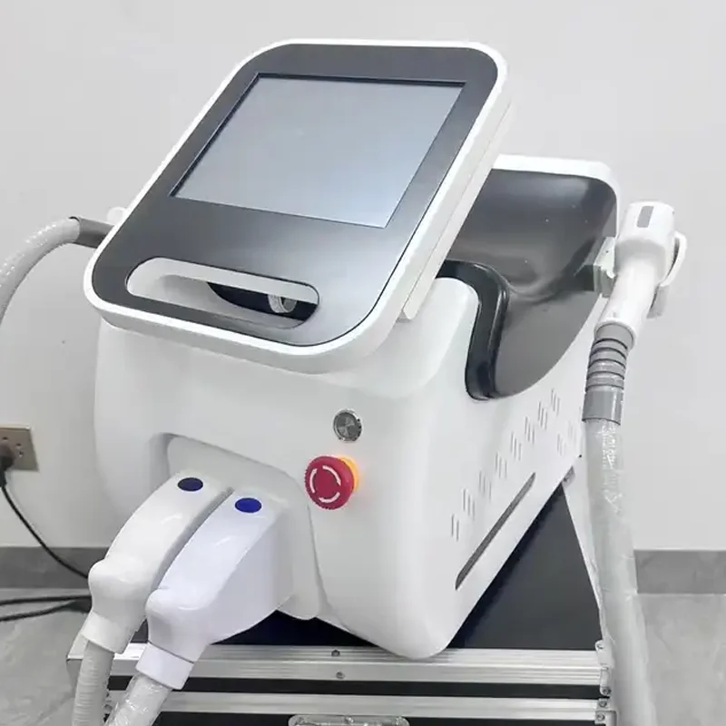 2 in 1 Diode Laser Nd Yag Hair Removal Tattoo Cleaning Machine Picotech Pigmentation Treatment Skin Rejuvenation Beauty Device