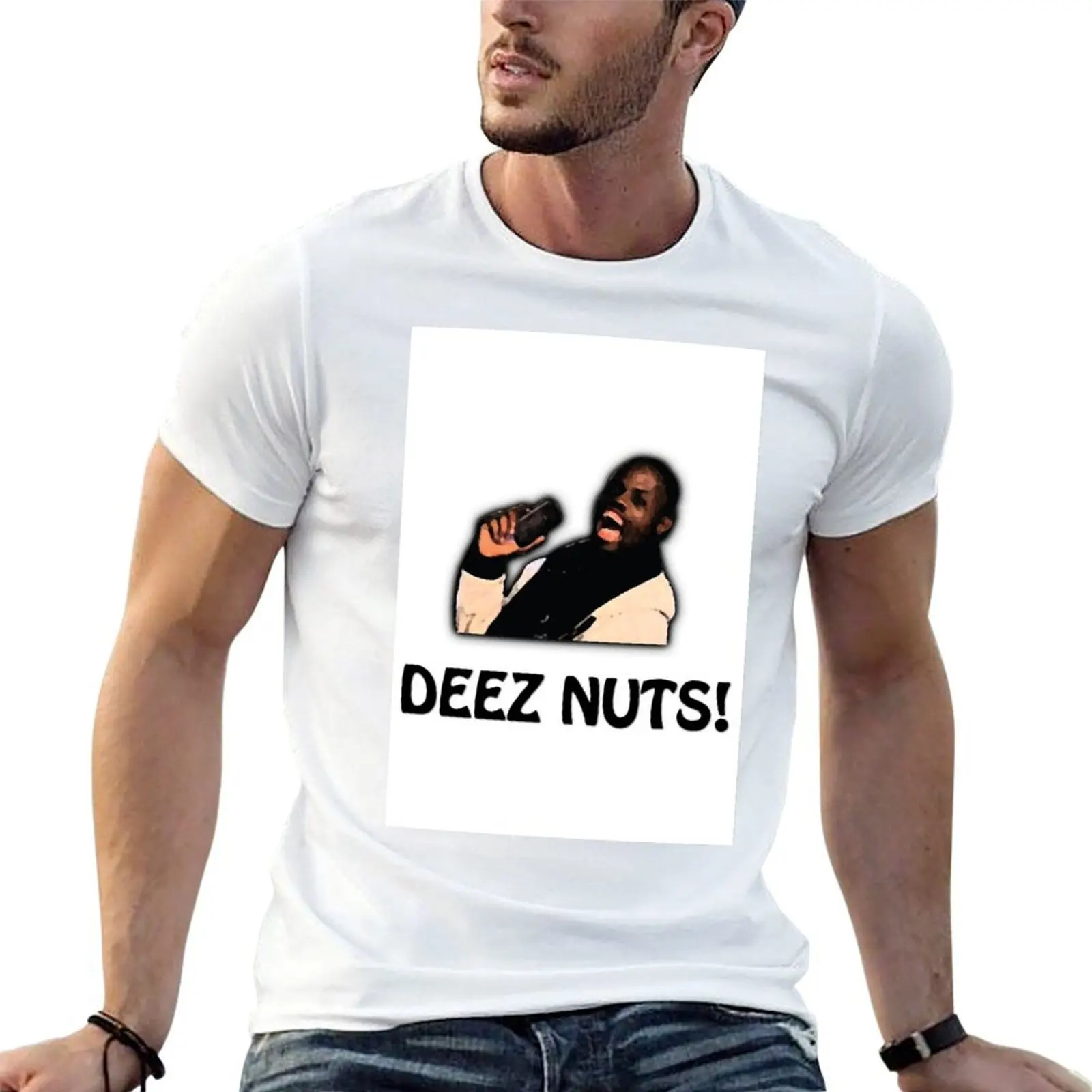 

Deez Nuts! T-Shirt black cotton t-shirt plain for man package t shirt man cotton printed t shirts for man T-Shirt