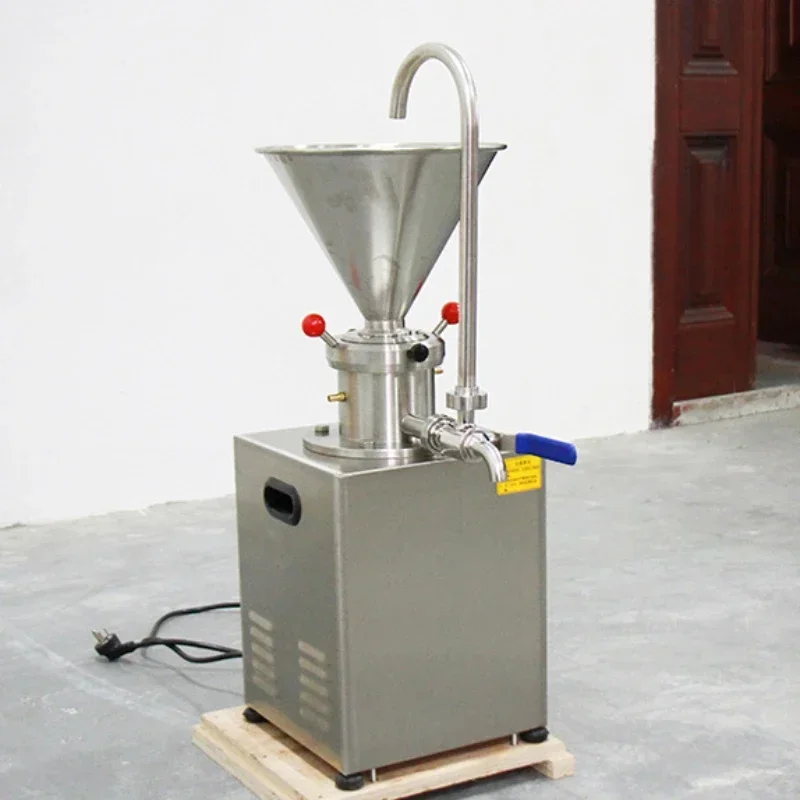 Colloidal Chocolate Bean Jam Crushing Grinder JMC60 Stainless Steel Peanut Mozzarella Grinder 220V/110V Vertical Refiner