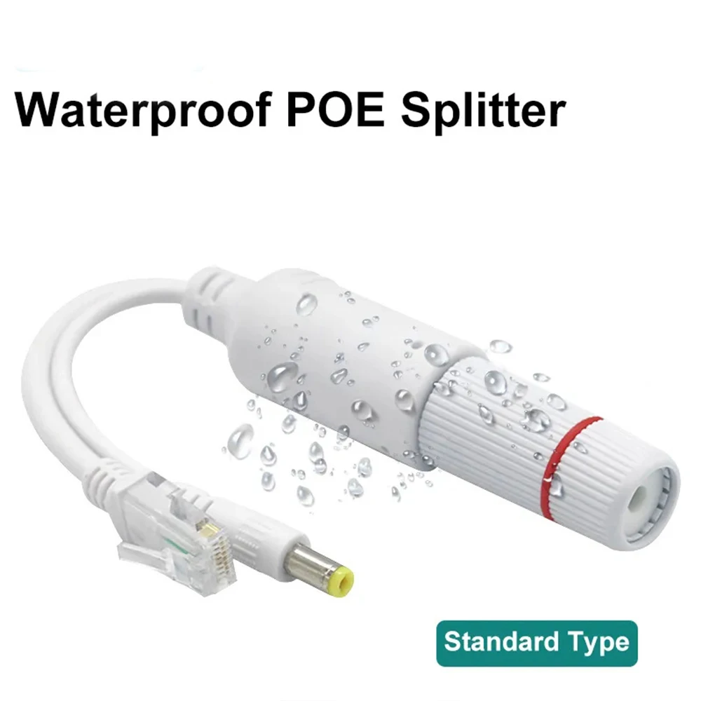 Surveillance POE Splitter 48V To 12V2A Outdoor Waterproof Network Camera Power Supply Module IP Camera To POE Power Supply