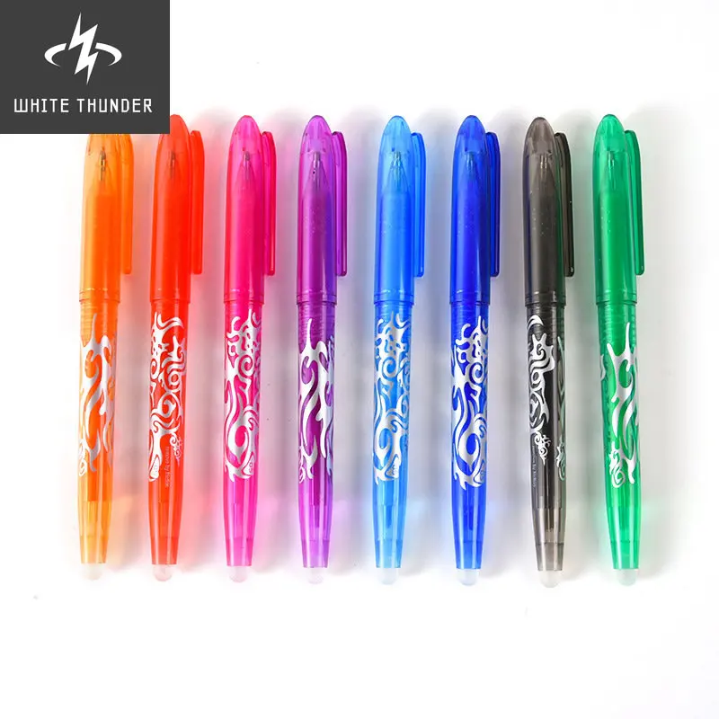 

8pcs Multi-color Erasable Gel Pen Student Writing Kawaii Pens Creative Drawing Tools School Supply Stationery