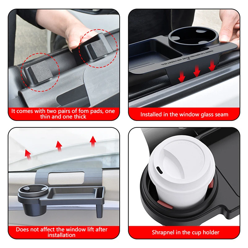 Multifunktionale Auto Box Seite Tür Fenster Telefon Slot Hängen Organizer Tasse Halter Auto Seite Tür Lagerung Box Auto Zubehör