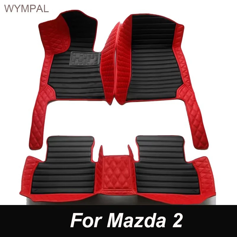 

Для Mazda 2 2012 2011 2010 2009 2008 2007 автомобильные коврики аксессуары для интерьера кожаные ковры украшения Стайлинг запчасти продукты