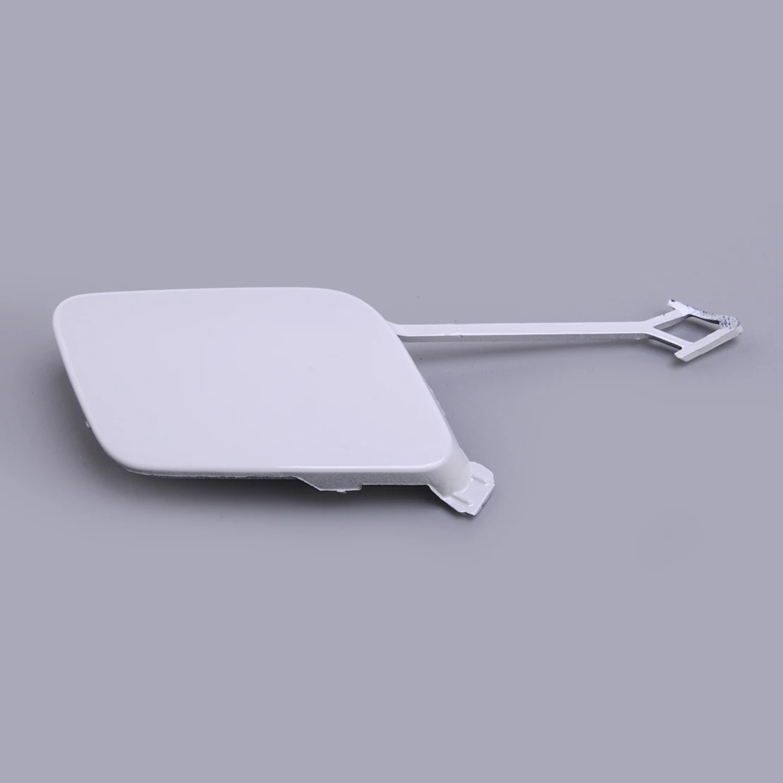 

White PP Plastic Front Bumper Tow Hook Eye Cover Cap 8V5807241AGRU Fit for Audi A3 S3 Sedan 2014 2015 2016