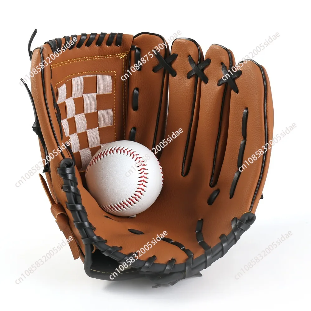 Batting Gloves Left Hand Outdoor Sport Baseball Glove Pu Leather Baseball Glove For Kids/adults Man Woman Training Stylish New