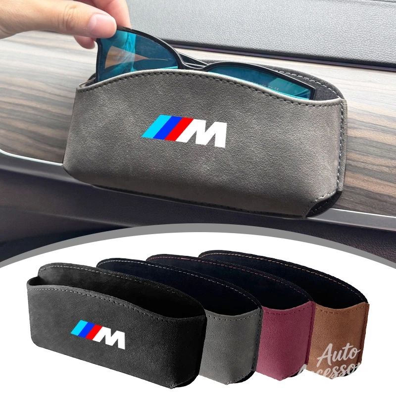 

MultiFunctional Car Eyeglasses Organizer Box Storage Car Sticker For BMW M Power M1 M2 M3 M5 X1 X3 X5 X6 E46 E39 E36 E60 E90 F34
