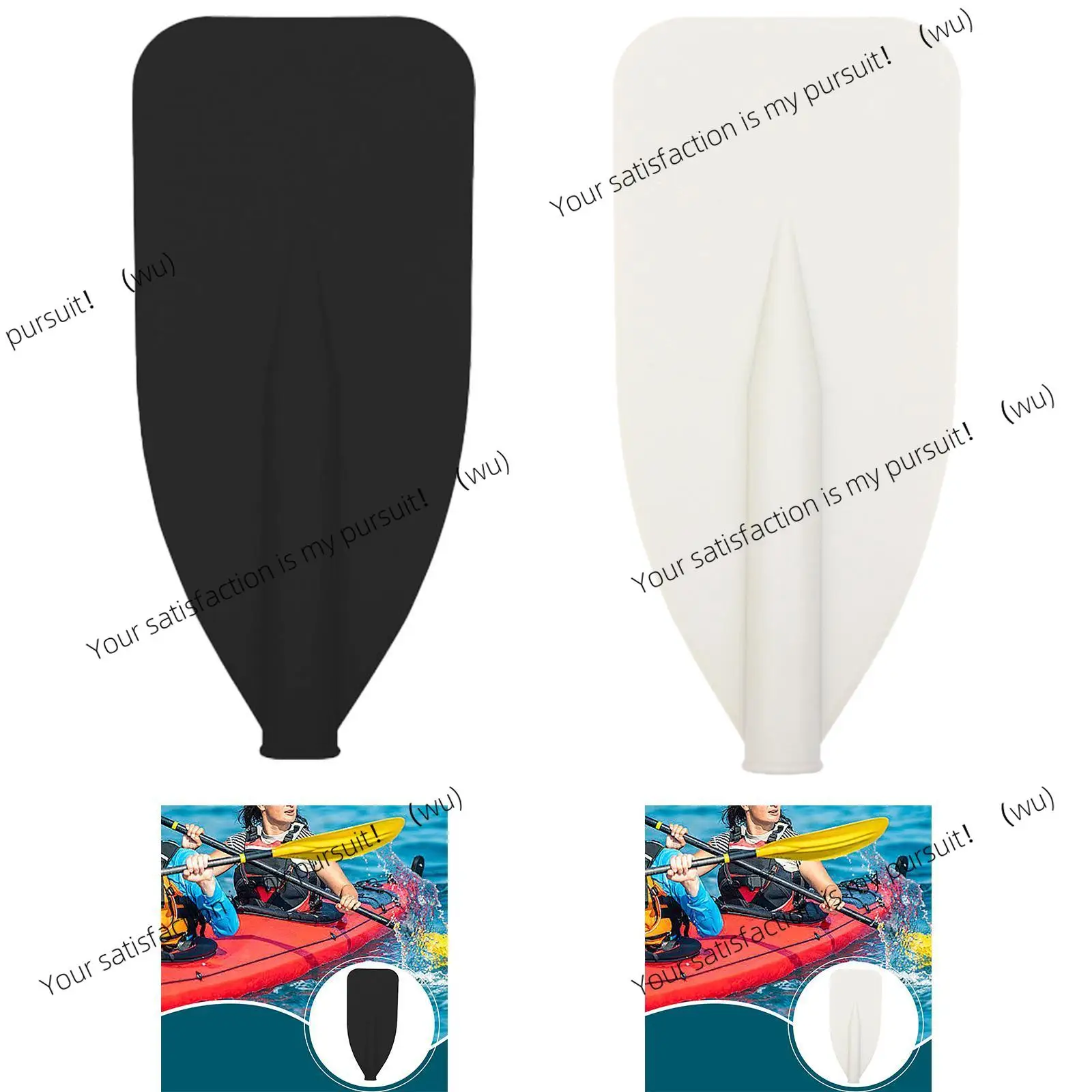Kayak paddle replacement blades, professional and lightweight, suitable for installing fishing boats and kayak parts