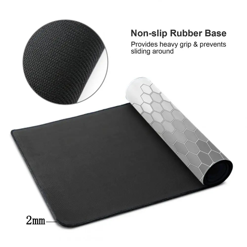 Honeycomb Gaming Mouse Mat Mausepad Gamer Cabinet Pc Accessories Keyboard Pad Anime Deskmat 1000x500mm Mousepad Xxl Laptops Pads