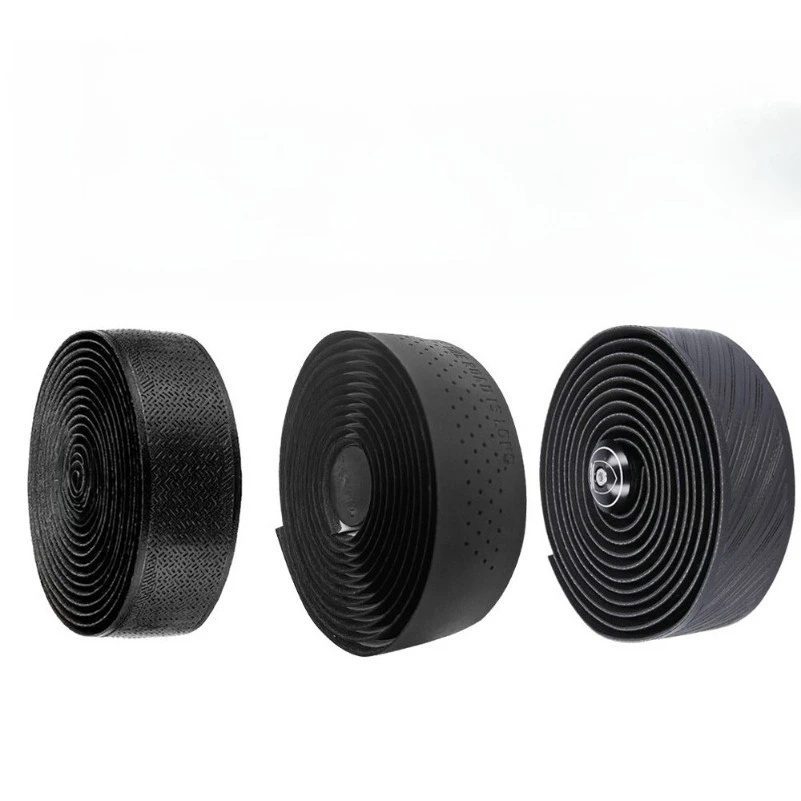 Road Bike Handlebar Strap Non-slip Shock Absorbing Lizard Leather Strap
