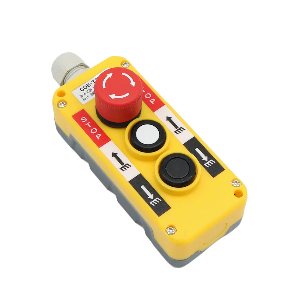 COP-T2813  lifting emergency stop button switch handle Industrial remote crane loading and unloading elevator handle