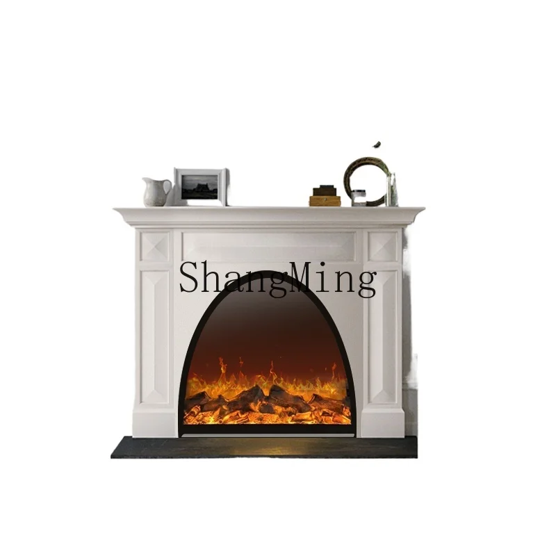 

ZYY corner fireplace embedded electronic simulation flame decorative cabinet