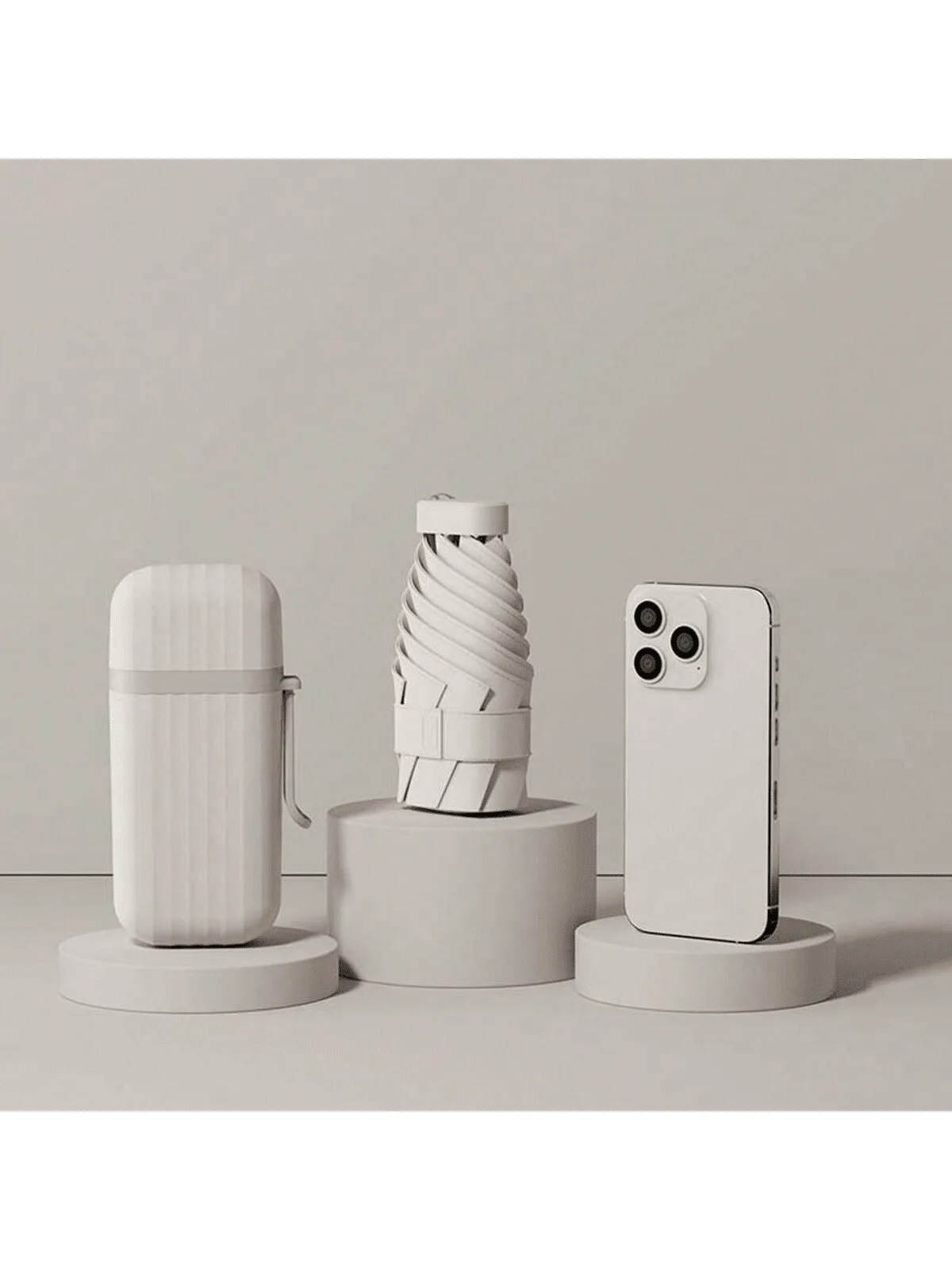 

Five Fold Compact Card Bag Umbrella Portable Rainproof Mini Pocket Capsule Sunscreen Sunshade Sun Umbrella for All Weather