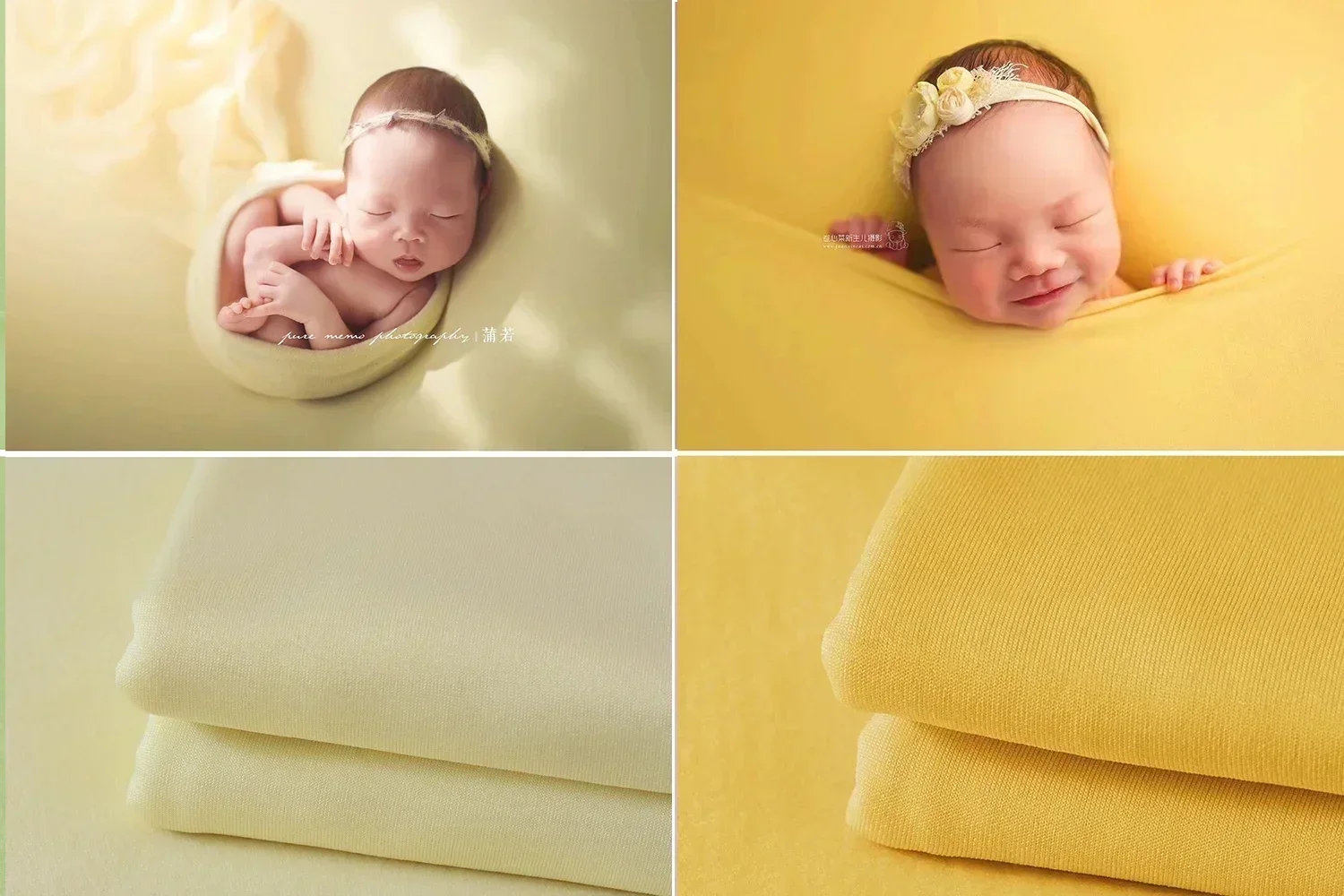 Blanket Fabric for Newborn Photography Bean Bag Cover Photo Props Backdrop Backdround Stretch Photoshoot Wraps Shoot Studio