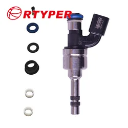 4Set GDI Fuel Injector 12633784 12634126 Repair Kits 12608362 For Buick Cadillac LaCrosse Regal Chevrolet Equinox GMC 2.4L