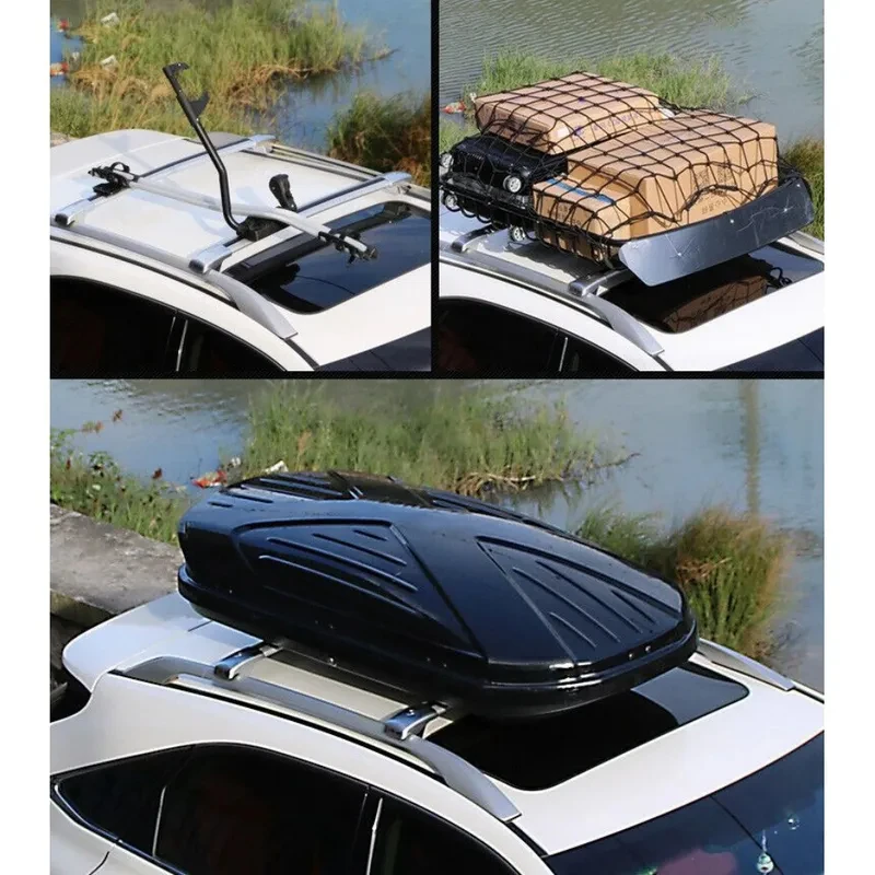 

High Quality 2PCS Cross Bar Roof Rail Rack Lockable Cargo Bars Silver Black For KIA Tasman X-Line X-Pro 2025 2026