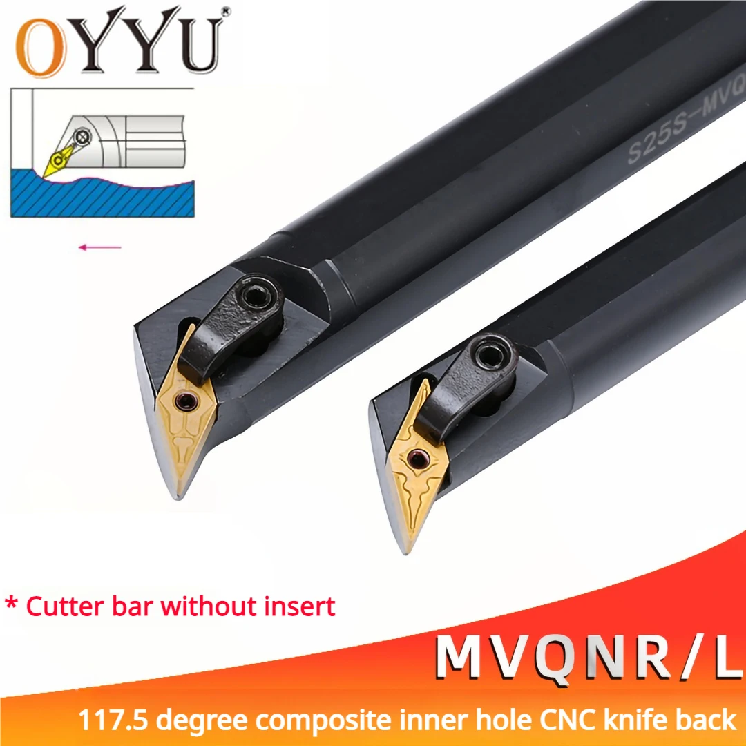 

OYYU S20R-MVQNR16 S25S-MVQNR16 S32T-MVQNR16 Compound Internal Tools Holder S20R S25S S32T MVQNR16 MVQNL16 CNC Shank MVQNR MVQNL