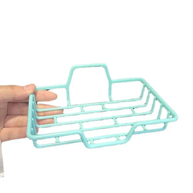 Wall-Mounted Draining Soap Holder Strong Suction Bathroom Storage Rack Shower Adhesive Drying Organizer No Fall Quick Dry