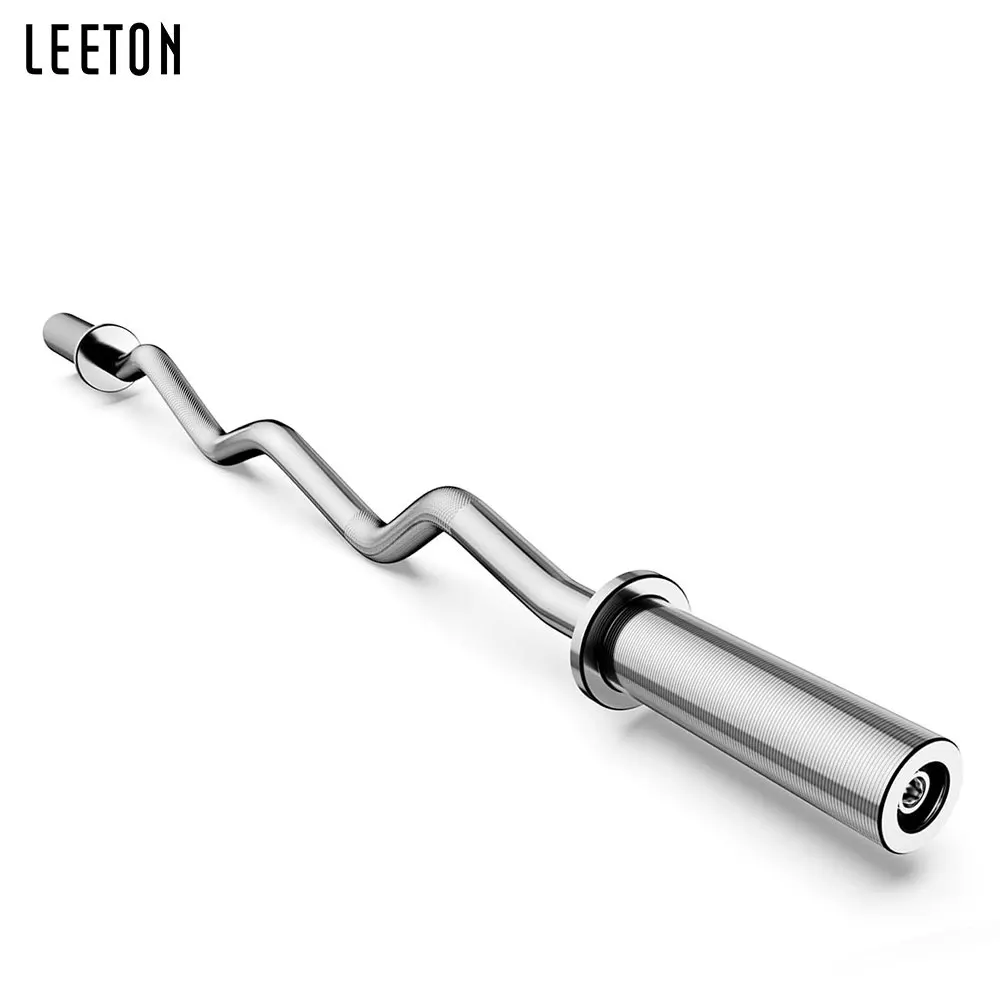 Ergonomic Heavy-Duty Curl Barbell Full-Range Motion Exercise  Weightspromote sales