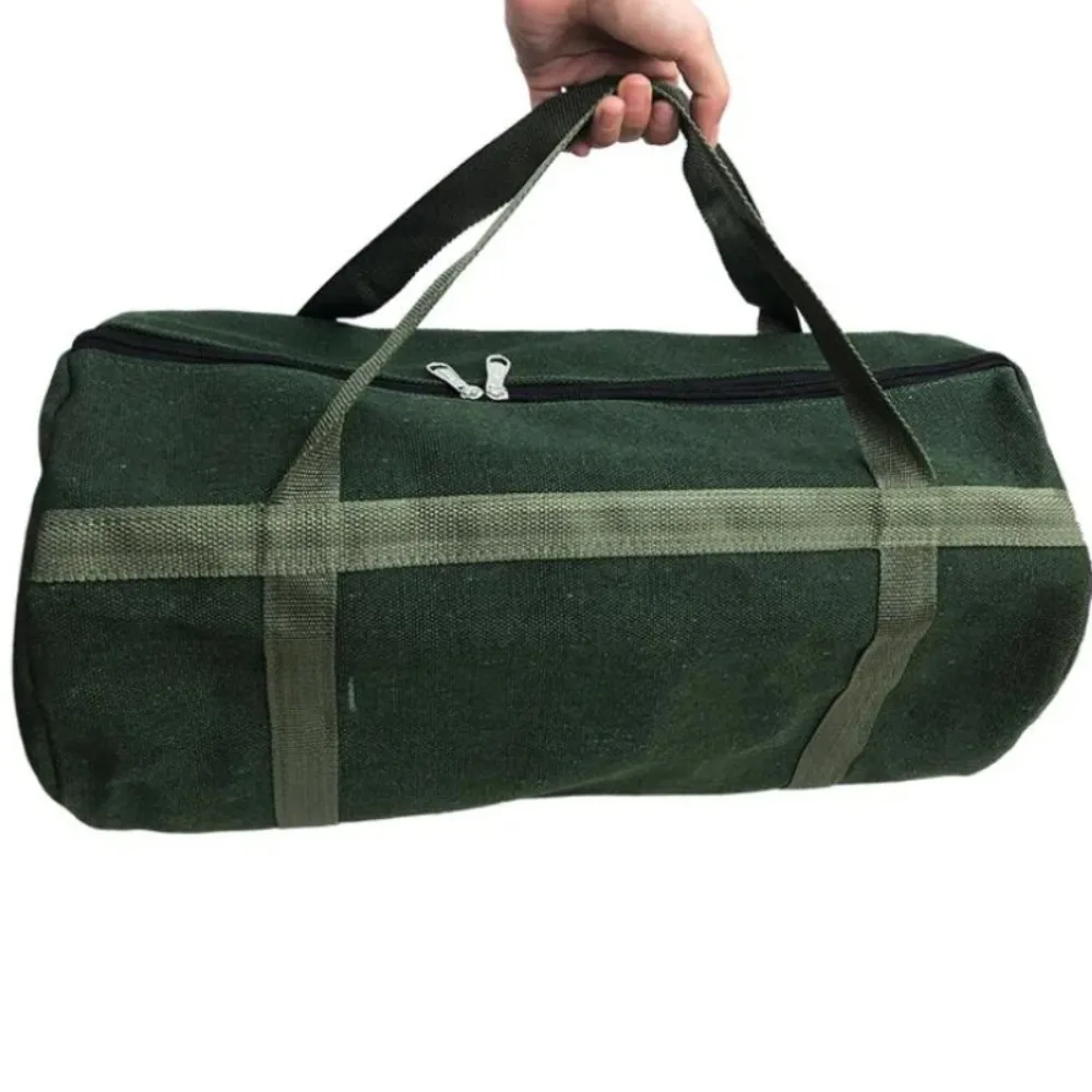 Creative Multi-function Tool Storage Bags Canvas Cleaning Organizer Storage Bag Electrician Tool Bag Toolkit Pouch