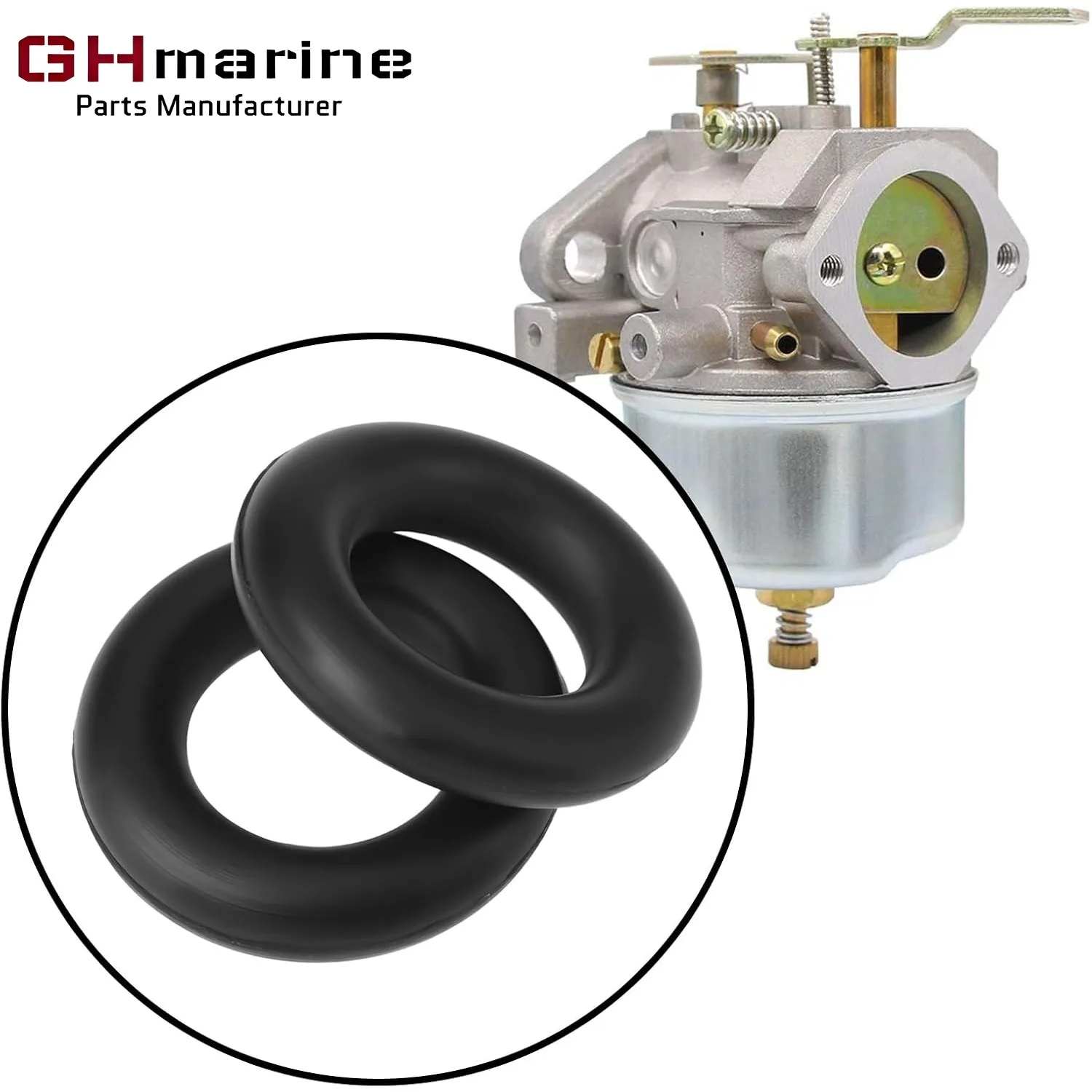30 PCS Engine Carburetor O-Rings 632547 6.5x3.5x1.5mm Nitrile Rubber Compatible with Tecumseh Engine Carburetors