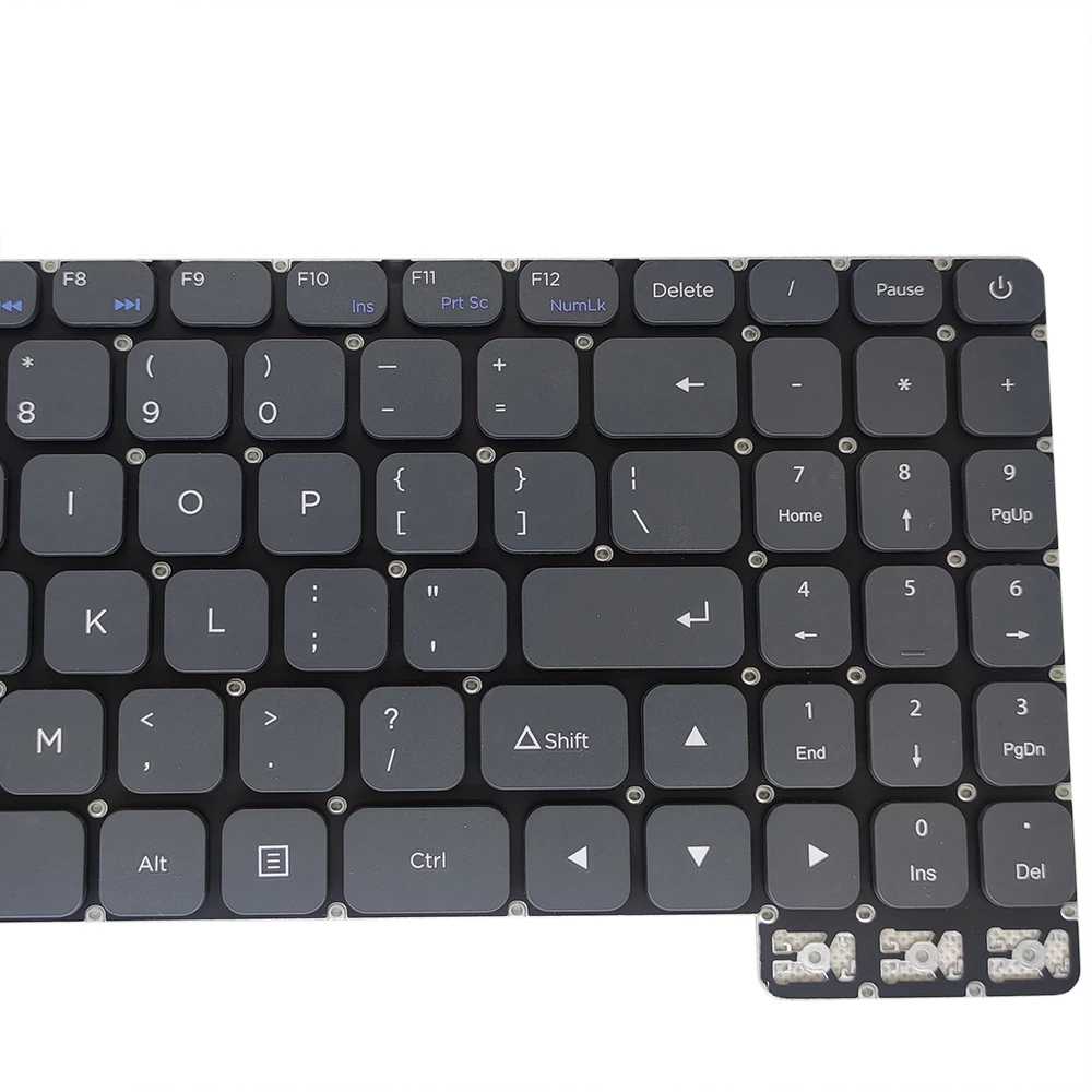 New US English Laptop Keyboard For Gateway GWTN156-11BK GWTN156-11 YXT-91-39 SCDY3402001 USA Notebook PC Keyboards Gray Keycaps