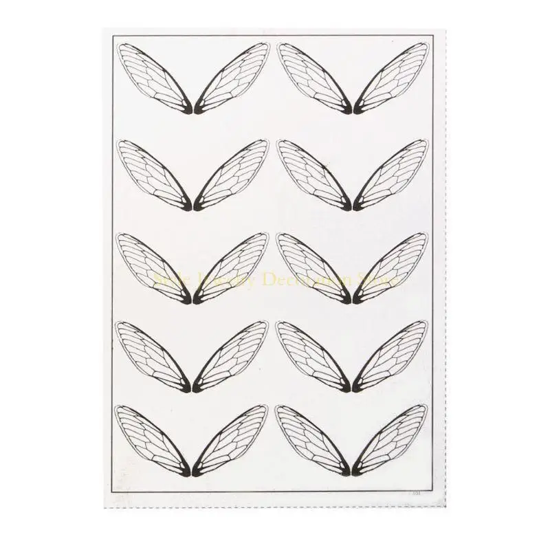 D46E Epoxy Resin Supplies for Butterfly Simulated Wings Resin Accessories Resin Filling Charms for Resin Jewelry Filler