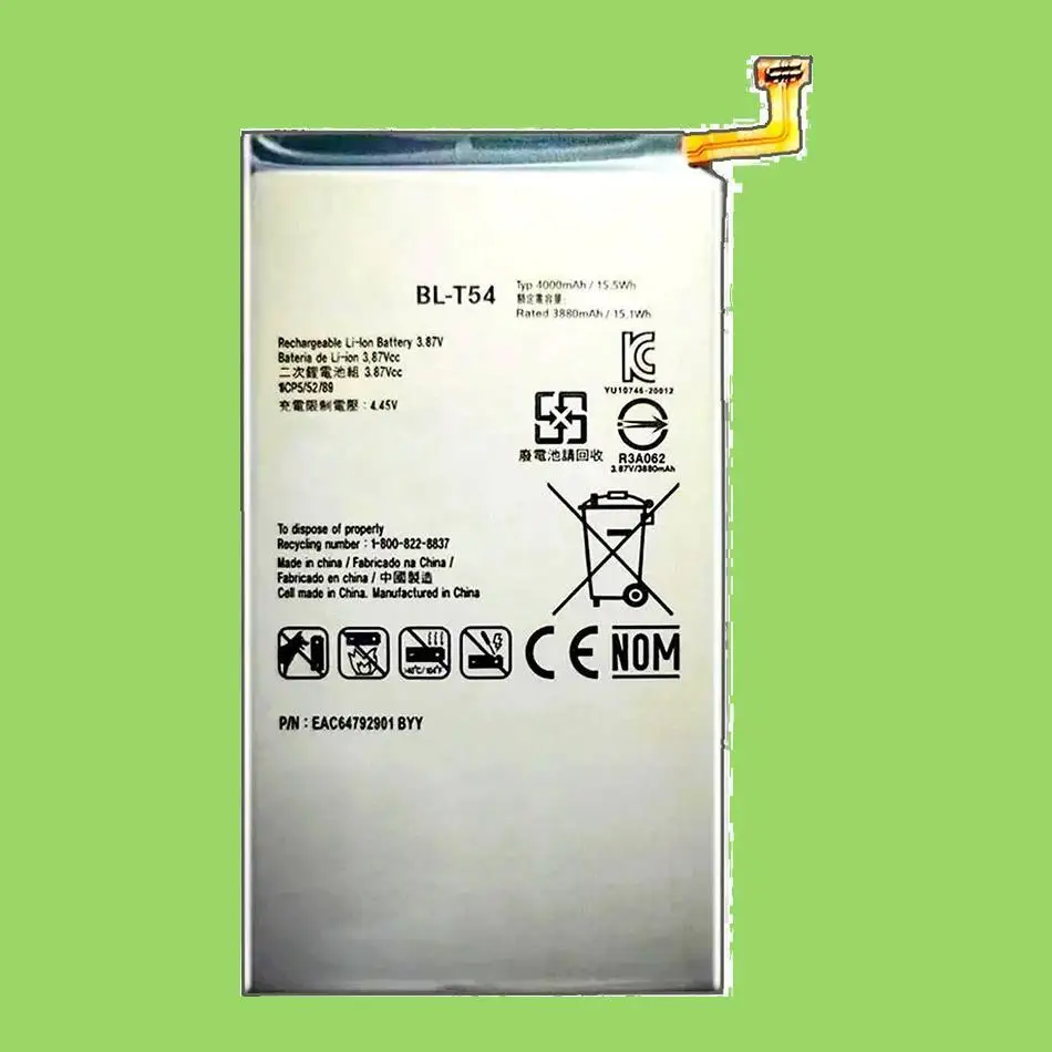 

Environmentally Friendly For LG BL-T54 4000Mah Mobile Phone Battery