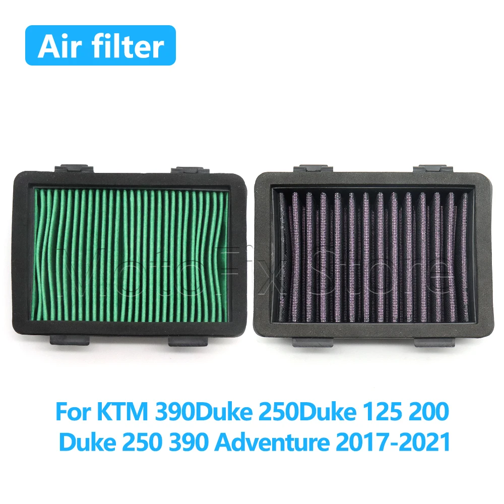 

Motorcycle High Flow Air Filter For KTM 125 200 250 390 Duke Adventure 125Duke 200Duke 250Duke 390Duke 2017-2021 2020 2019