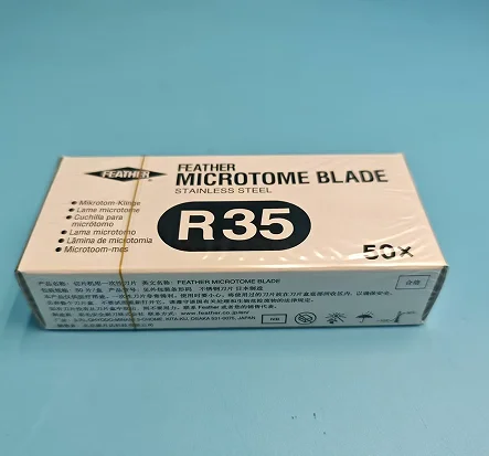 実験室/羽毛病理学的顕微鏡手術用刃 薄型タイプS35/R35/A35/N35 使い捨て刃