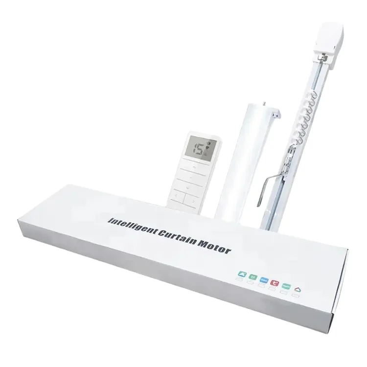 Fabrieksgroothandel Slimme gordijndrivers Aluminium elektrische gordijnmotorrails Innovatieve gordijnrailrail