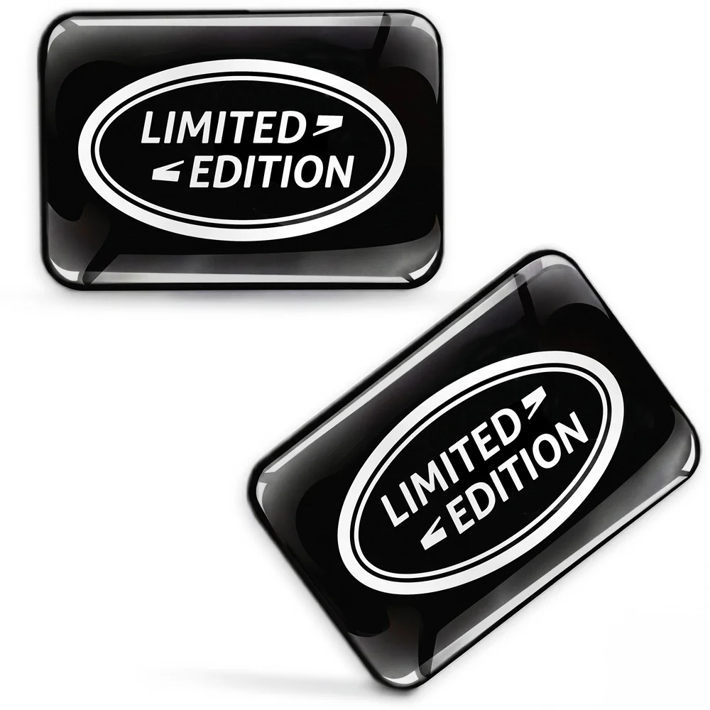 Car Stickers Limited Edition Emblem Decals Automotive Badge Accessories for All Vehicles Car Motorcycle Helmet Mobile Phone