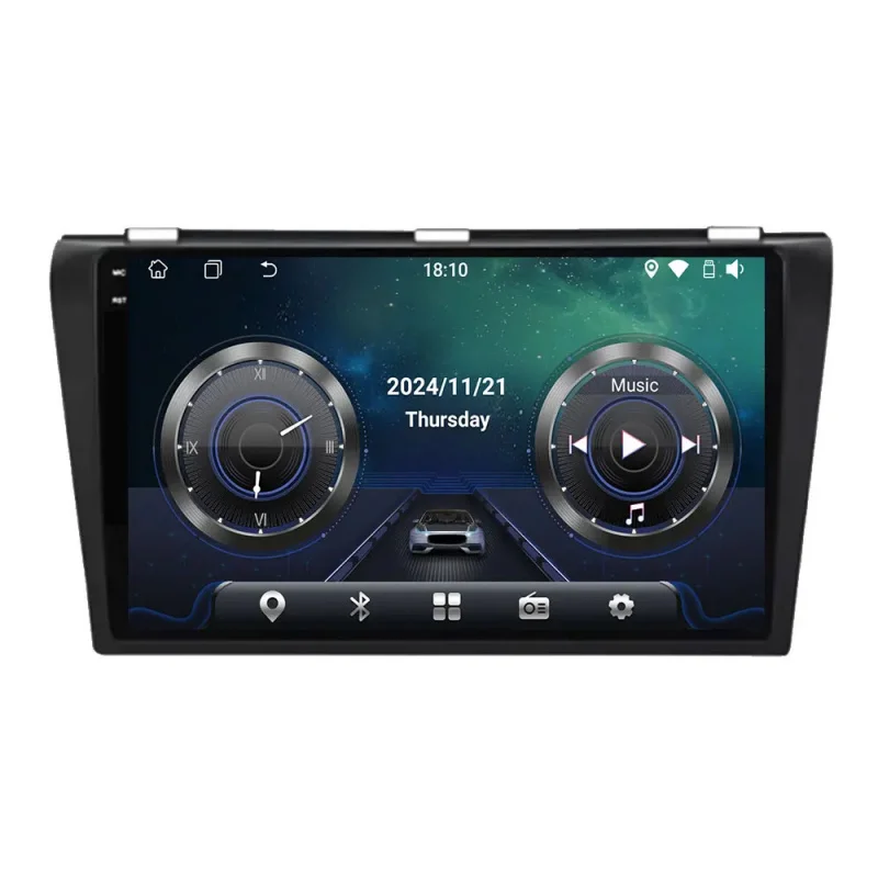 Android Draadloze Carplay Voor Mazda 3 2004 2005 2006 2007 2008 2009 Autoradio Met BOSE Multimedia Speler Stereo GPS Geen 2Din DVD - afbeelding 2